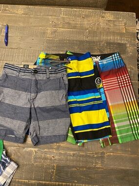 Volcom Hurley Boy's Bundle Board Short Size 12